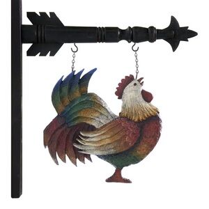Arrow Replacement Sign - resin Rooster